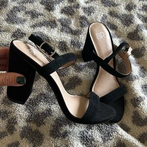 BP lula block heel WORN ONCE